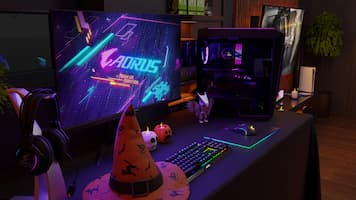 AORUS Halloween Gaming Desk