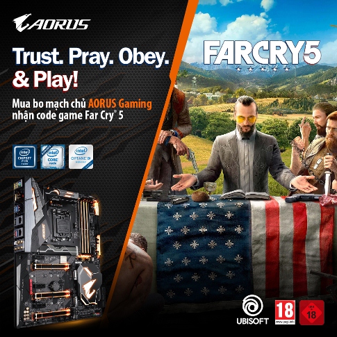 Săn Code game FARCRY 5 cùng GIGABYTE AORUS
