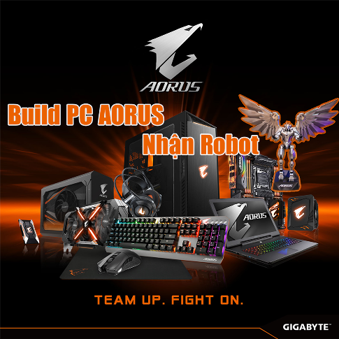 SẮM PC AORUS, NHẬN NGAY QUÀ ĐỘC CÙNG KHUYẾN MÃI HẤP DẪN!!!